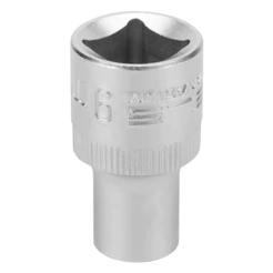 SOQUETE ESTRIADO 1/2POL. CRV CLIPS PLASTICO 9MM 1PC // STELS