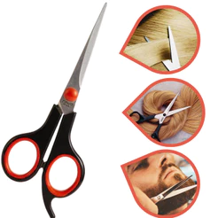 Tesoura Profissional para Cabelo Aço Inox Corte Preciso Afiada Para Salão e Cabeleireiro