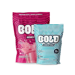 Combo Performance BOLD – Mousse de Morango 900g + Creatina