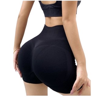 Short Bermuda Levanta Bumbum Empina sem Costura Cintura Alta Modeladora Academia Fitness Treino em Oferta na Shopee