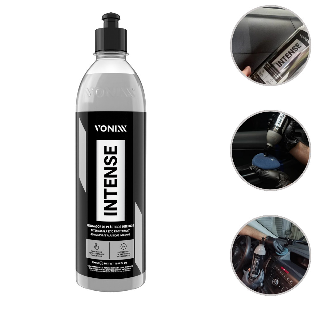 Intense Vonixx 500ml Renovador de Plásticos Internos em Oferta na Shopee