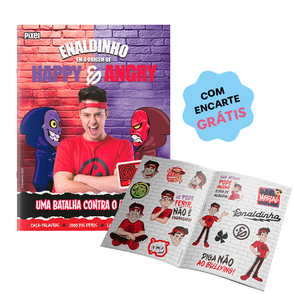 Enaldinho em "A origem de Happy & Angry" em Oferta na Shopee