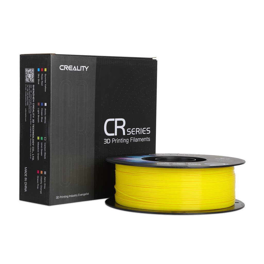 Filamento Creality Petg 1.75mm 1kg Yellow Amarelo