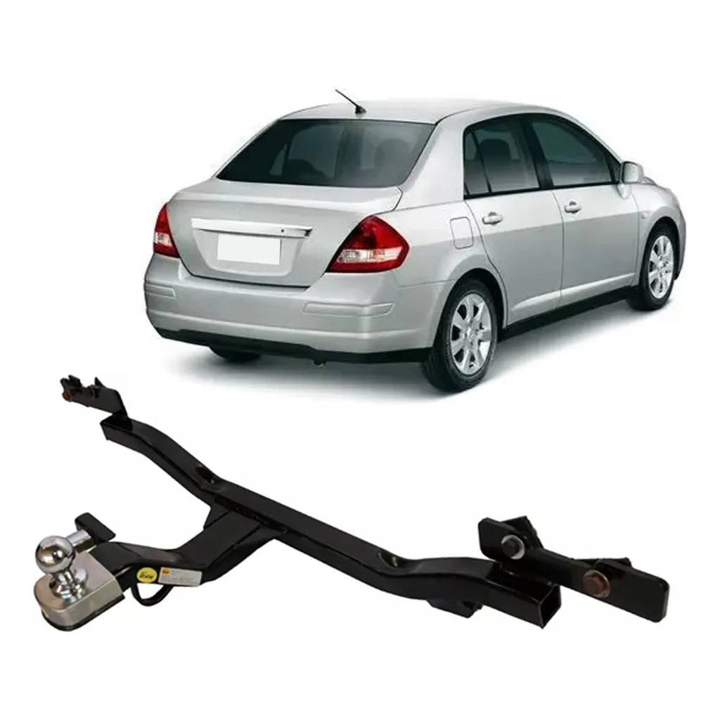 Engate Reboque Rabicho Fixo 700kg Tiida Sedan 2004 A 2012