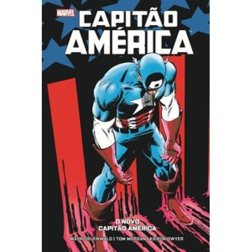 Capitão América: o Novo Capitão América autor Mark Gruenwald- Tom Morgan