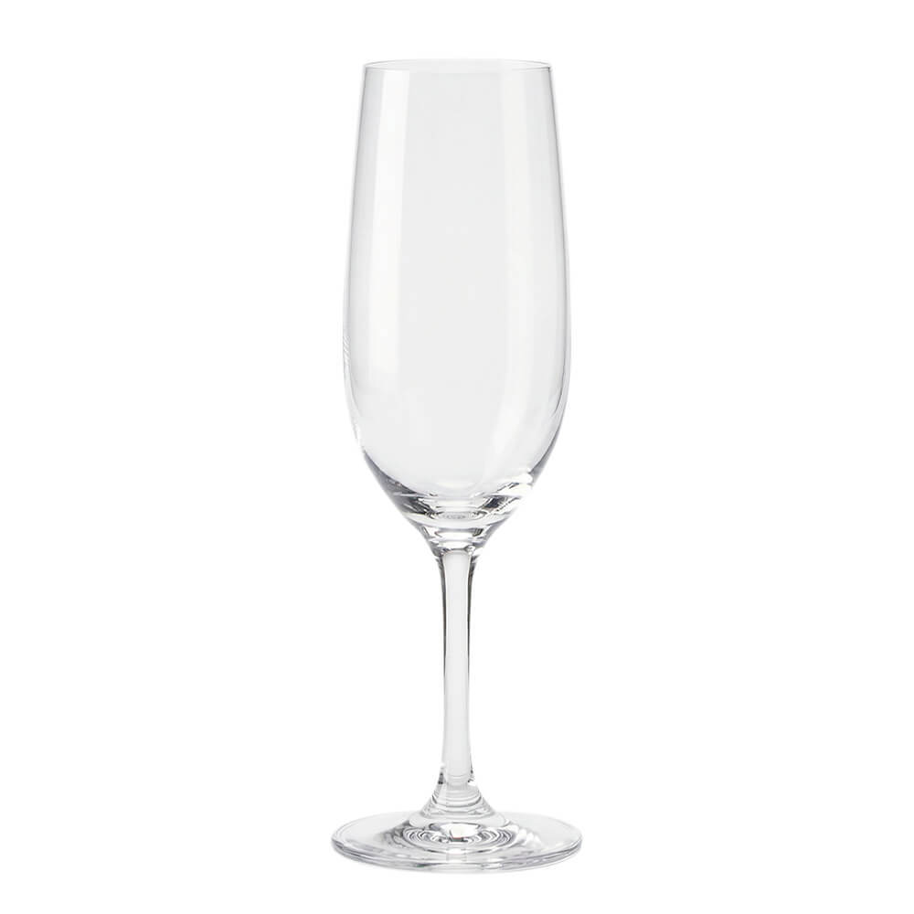 Taça de Champanhe de Cristal com Titânio Dom Paris 235ml 1 peça - Seu Lar
