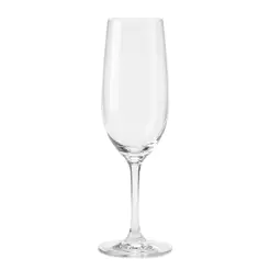 Taça de Champanhe de Cristal com Titânio Dom Paris 235ml 1 peça - Seu Lar