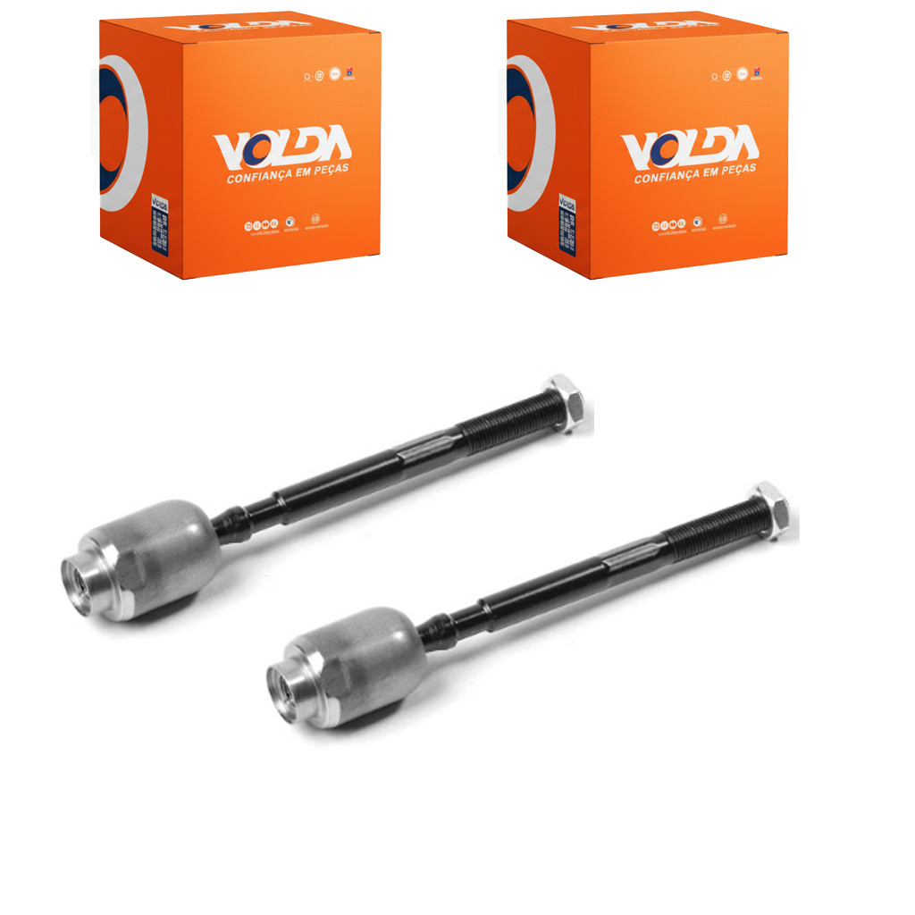 Par Terminal Barra Axial de direcao Uno 1992 a 2013 Mecanica
