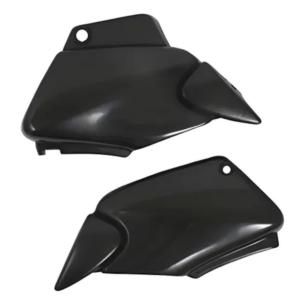 Tampa Lateral TITAN125 00/04 FAN125 05/08 INJETADA EM PRETO em Oferta na Shopee