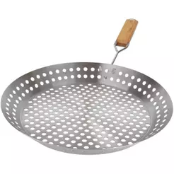 Frigideira Inox para Grelhar 2 em 1 30cm MOR