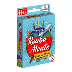 Jogo de Cartas Rouba Monte Volta ao Mundo Pais e Filhos