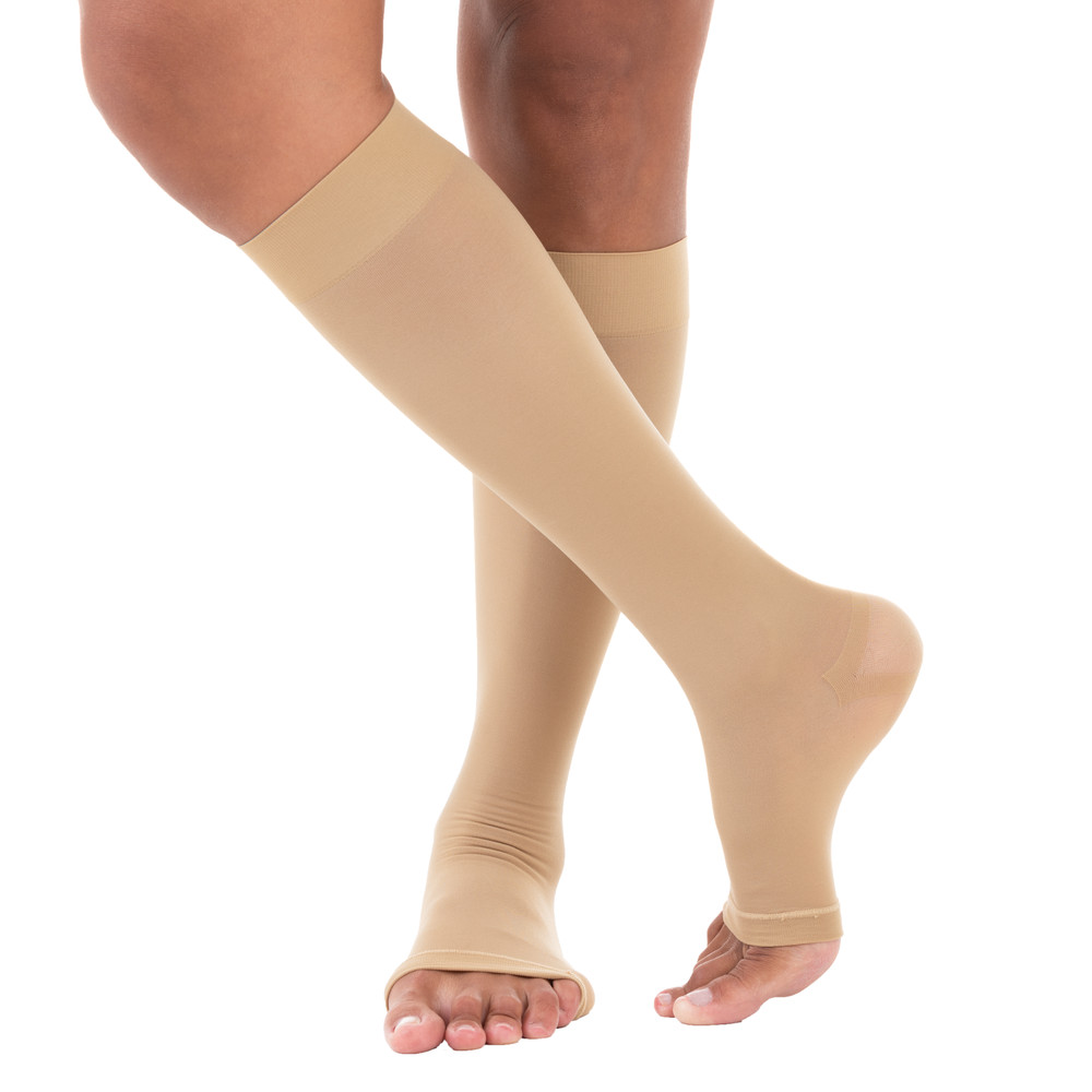 Meia de compressão AD- PANTURRILHA VENOSAN® 6000 (20-30 mmHg) PE ABERTO E FECHADO