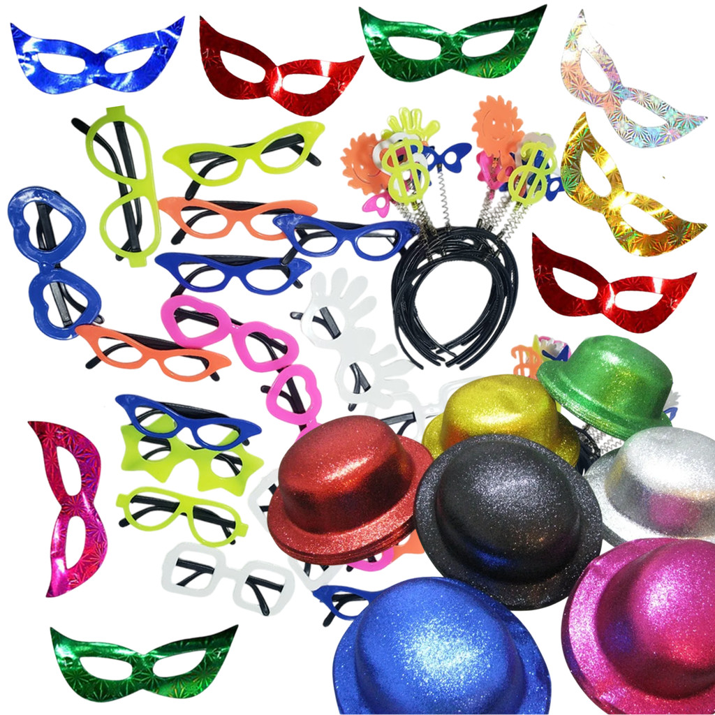 Kit 86 Folia Carnaval Festas Eventos Baladas Aniversarios  Acessórios Luminosos para Acender Sua Festa!