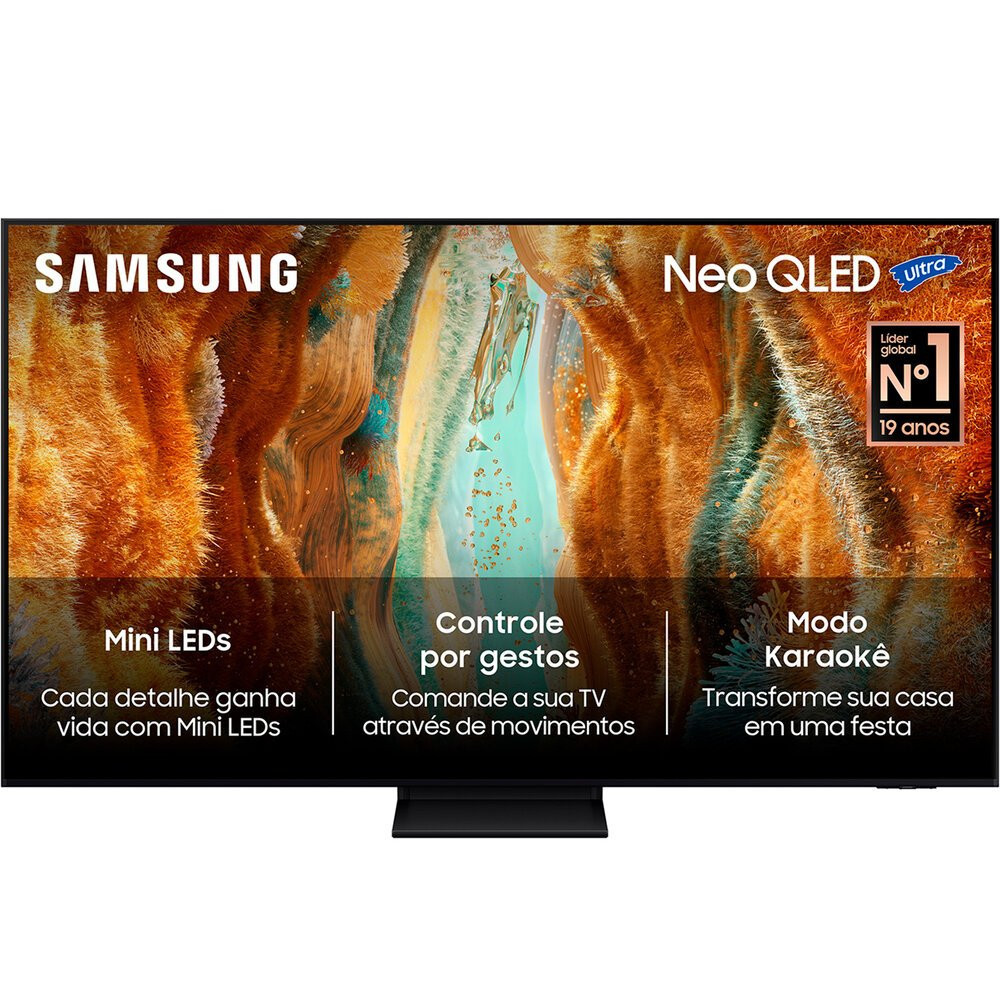 Smart TV Samsung 65, 4K, Neo QLED, Tizen - QN65QN70FAGXZD