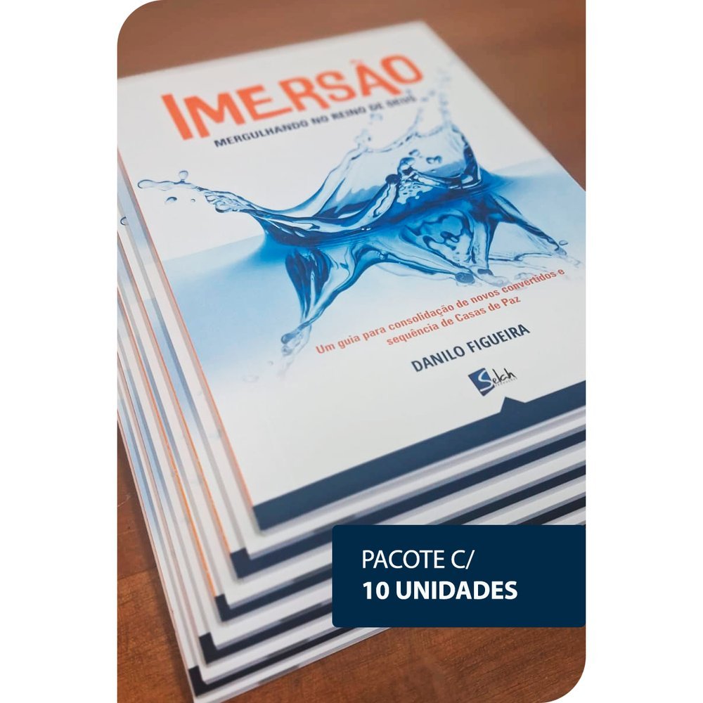 IMERSÃO - Pacote c/ 10 Manuais de Consolidação - Danilo Figueira