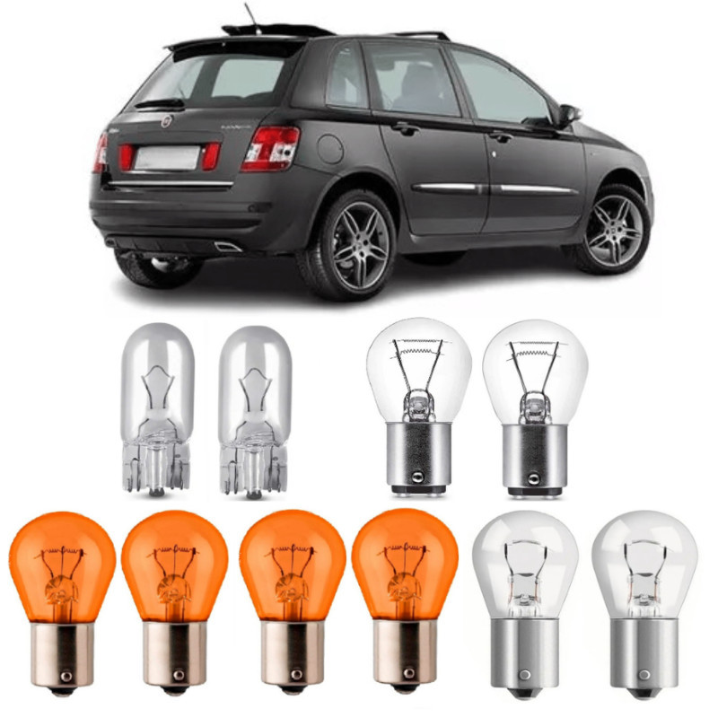 10 Lâmpada Halógena Lanterna Traseira Ré Seta Stilo 2002 a 2012 em Oferta na Shopee