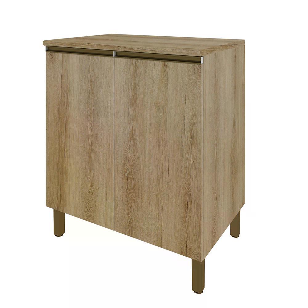 Balcão Cozinha Indékes Dinamarca 80cm 2 Portas com Tampo em Oferta na Shopee