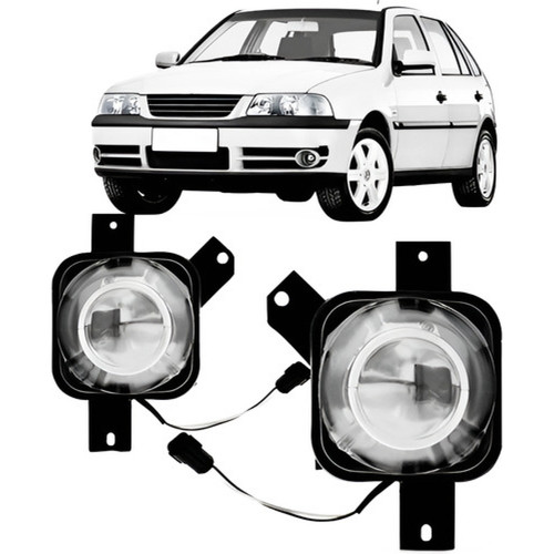 Par Farol Milha Auxiliar Gol G3 1999/2003 Fase 2 C/projetor em Oferta na Shopee