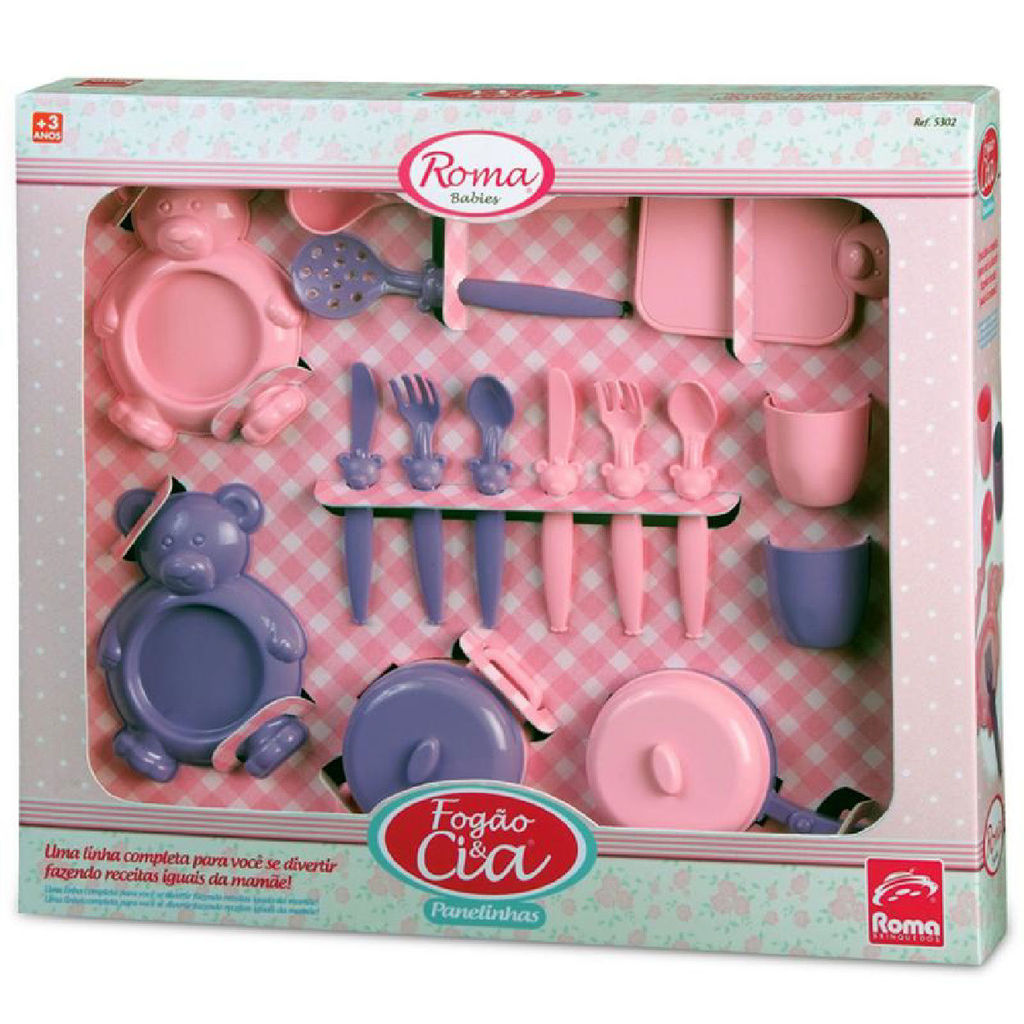 Kit Panelinhas Roma Fogão E Cia