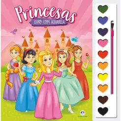 Livro Aquarela | Princesas