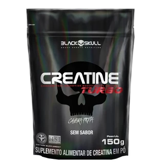 Creatina Turbo Refil 150g - BLACK SKULL