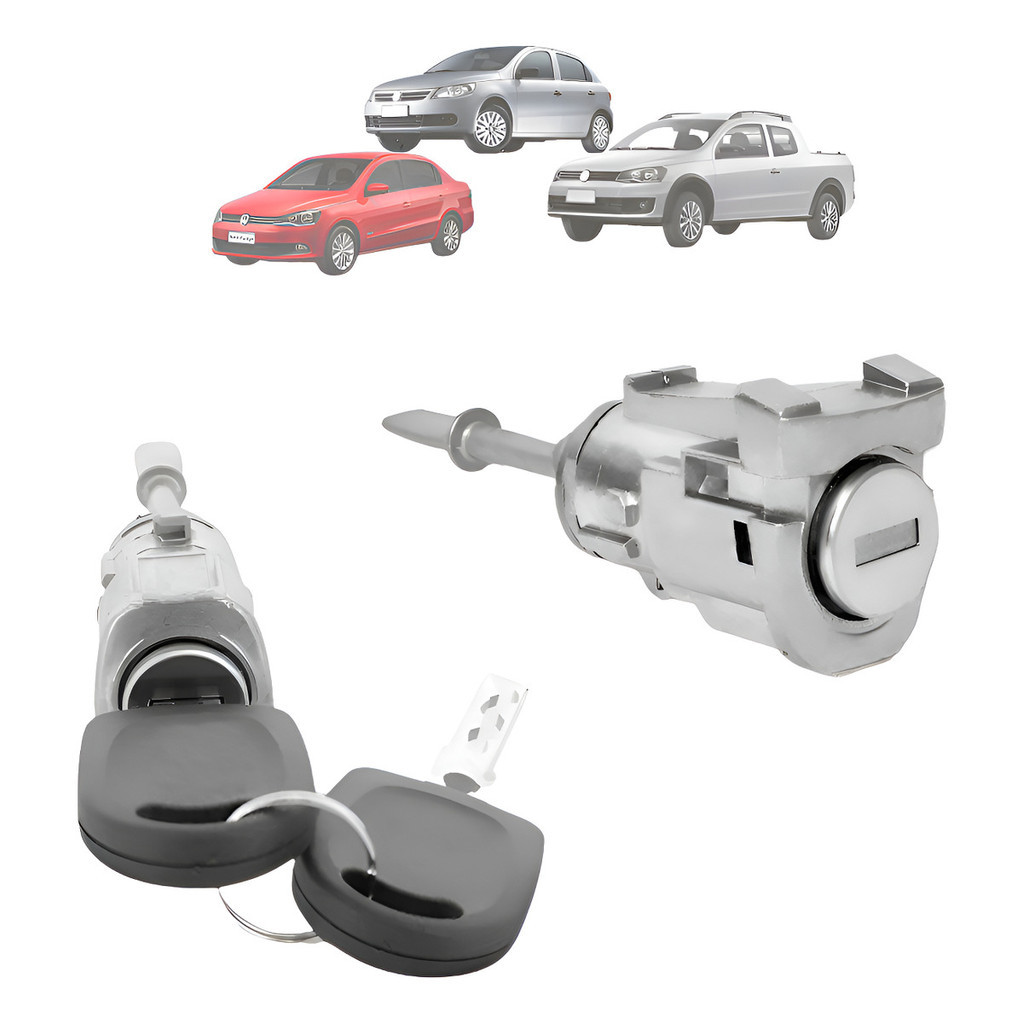 Cilindro Chave Porta Dianteira Motorista Gol Voyage G5 G6 G7 em Oferta na Shopee