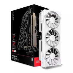 Placa de Video XFX Radeon RX 9070 XT Swift White Trip Fan Gaming Edt 16GB GDDR6 256-bit RX-97TSWF3W9