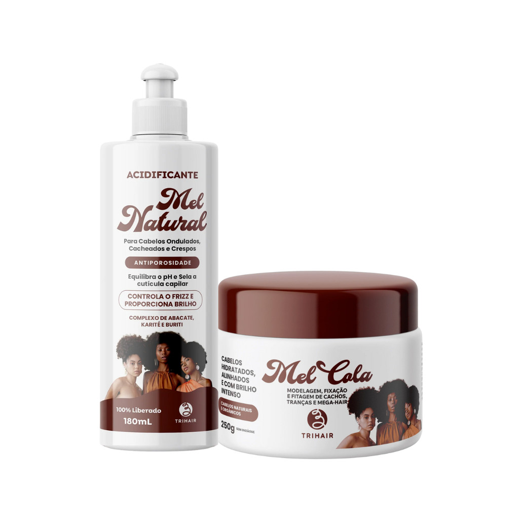 Mel Cola Trihair 250g + Acidificante Mel Natural