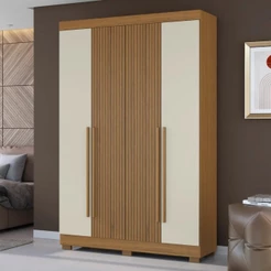 Guarda-Roupa 4 Portas 2 Gavetas Internas 235 X 153,6cm em MDP Aramóveis