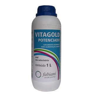 Vita Gold Oral Fabiani Potenciado Saude animal 1 Litro em Oferta na Shopee