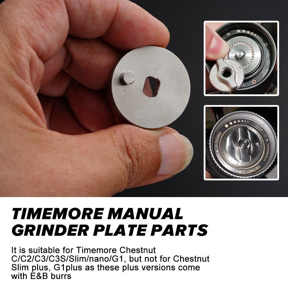 Segmento Manual Ajustável Do Moedor De Feijão Com Manivela E C/c2/c3/c3s/slim/nano/g1 Adequado E1b2