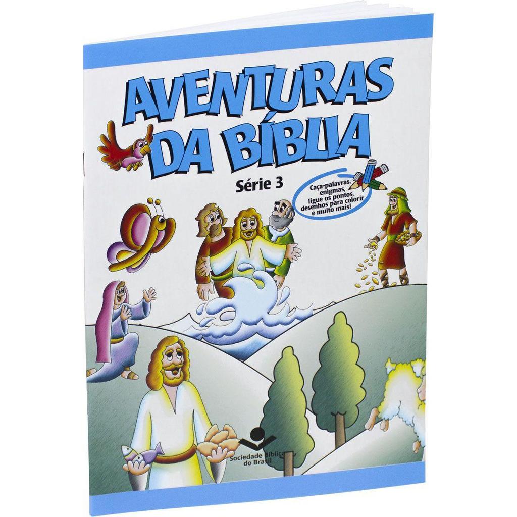 Aventuras da Bíblia (Livro de Colorir + Atividades) Série 3 | SBB
