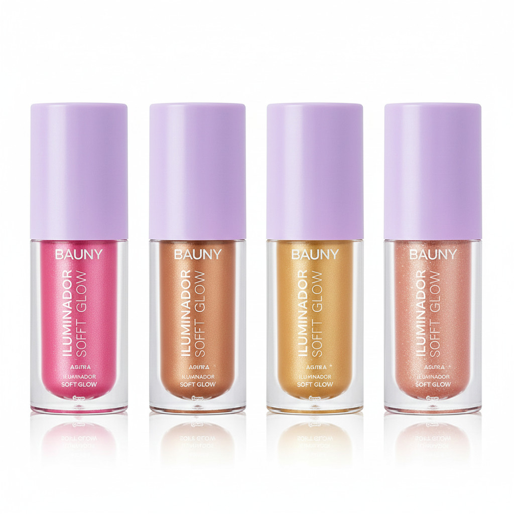 Iluminador Liquido Soft glow Bauny em Oferta na Shopee