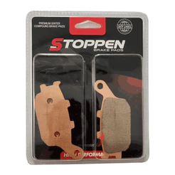 Pastilha Freio Stoppen Sinterizada Traseira Yamaha Mt-07 Mt-09 Kawasaki Vulcan S 650 Z650 Z750