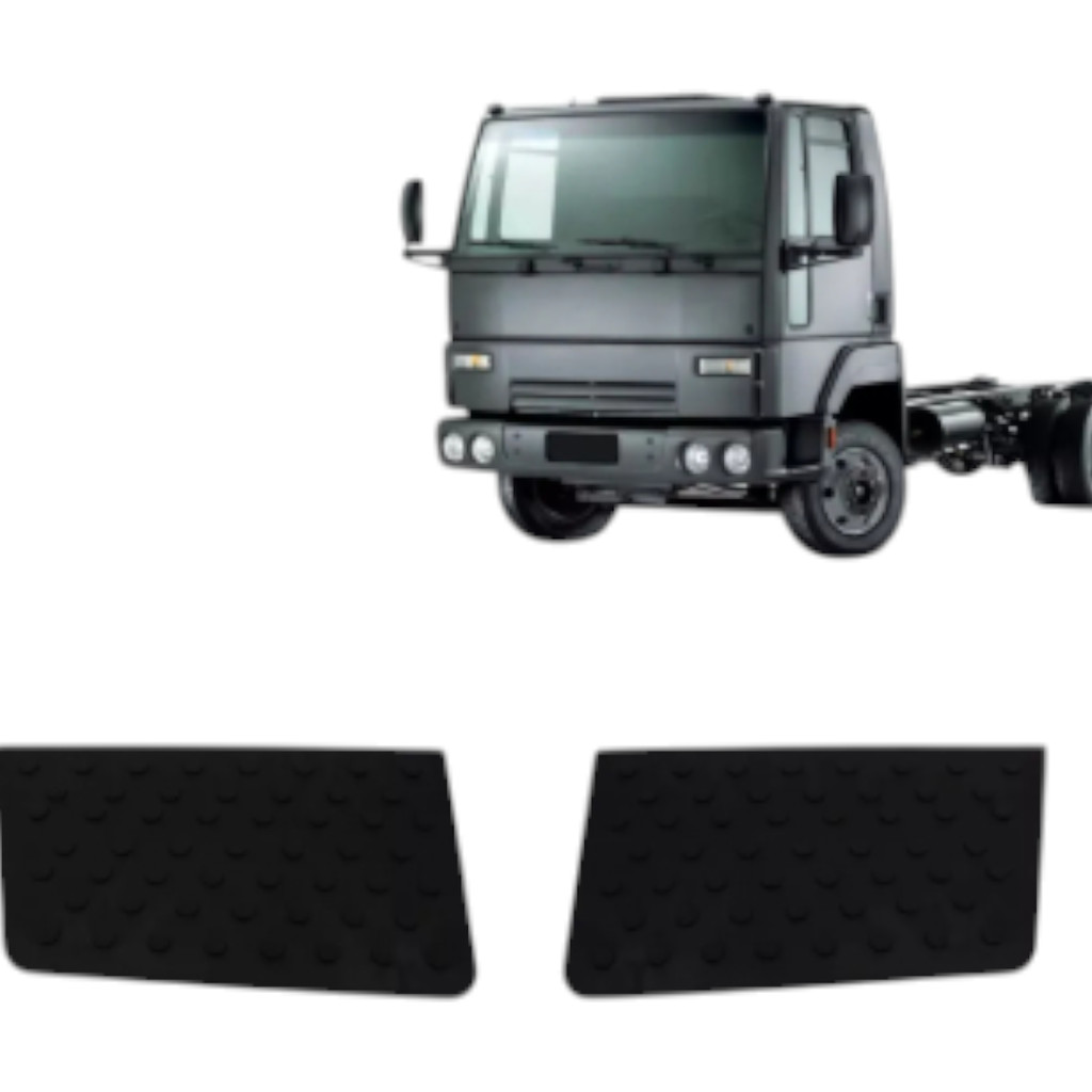 Kit Par De Tapete Maior Pisante Estribo Ford Cargo 712 815 816