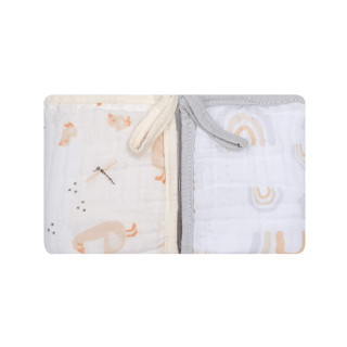 Pano De Boca Bebê Papi Com Prendedor Estampa Patinhos 2 Peças em Oferta na Shopee