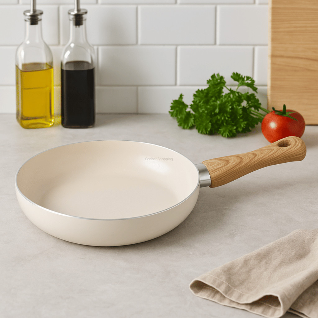 Frigideira Paris Antiaderente de Alumínio e Soft Touch Revestimento Cerâmico Premium 20cm