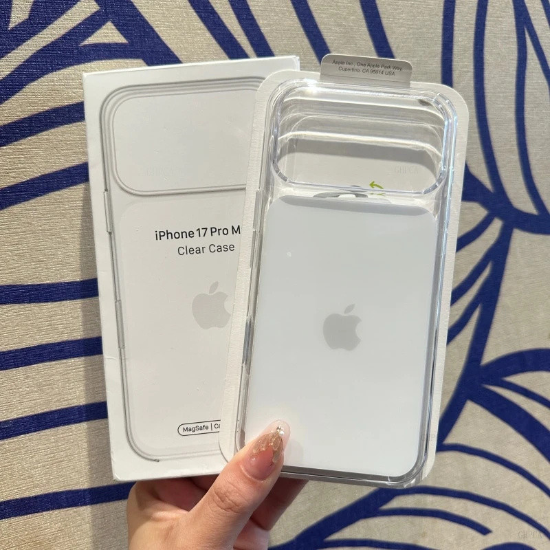 Novo oficial mesmo modelo magnético animação transparente shell adequado para iPhone17promax sem fio magsafe carregament em Oferta na Shopee
