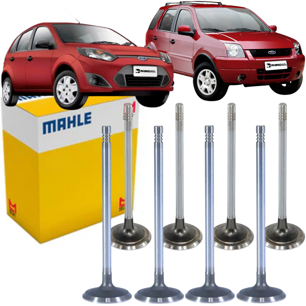 Jogo 8 Válvula Admissão Escape Mahle Ford Fiesta Ecosport Ka 1.0 8v em Oferta na Shopee