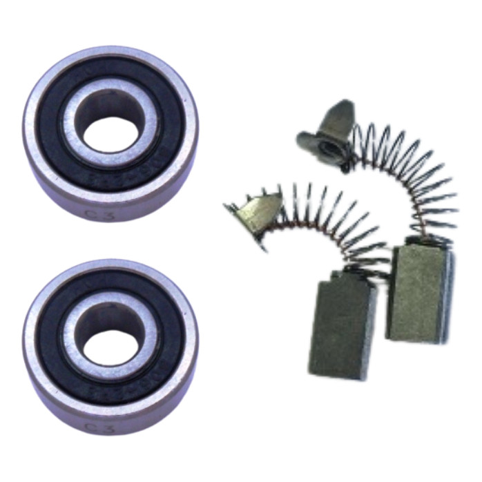 9924B 9924DB Makita Lixadeira de Cinta Rolamentos do Induzido Escovas de Carvão