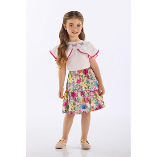 Conjunto Infantil Blusa e Saia-Short Up Baby em Oferta na Shopee