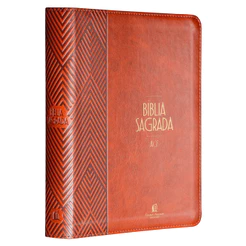 Bíblia Sagrada | ACF | Espaço Para Anotações | Leitura Perfeita | Couro-Soft Marrom