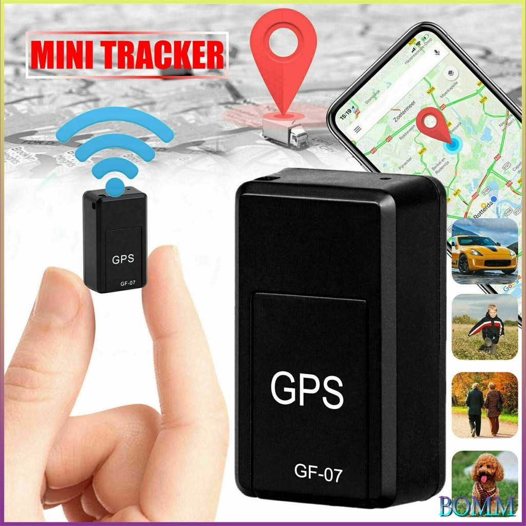 GF07 Mini GPS Magnético E Rastreador De Carro GSM/GPRS Em Tempo Real em Oferta na Shopee
