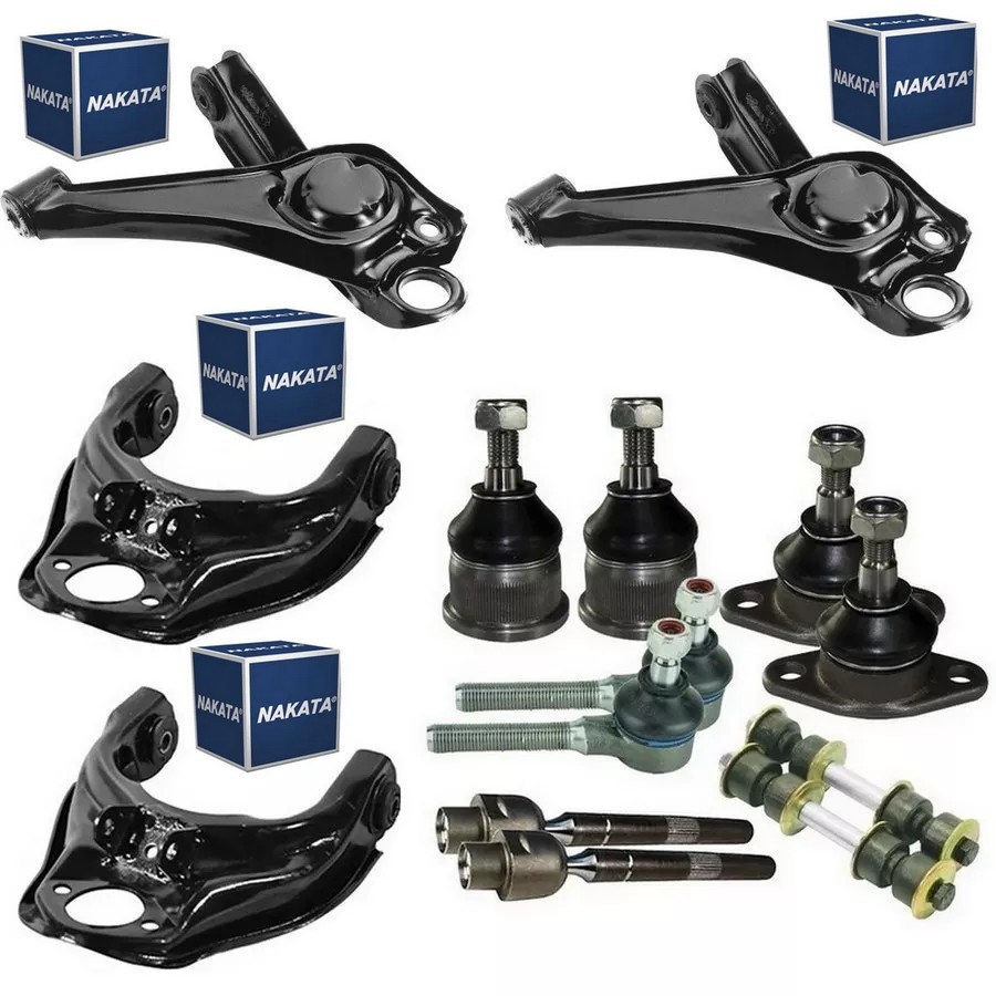 kit bandeja Terminal Pivô Bieleta Barra Axial Chevette