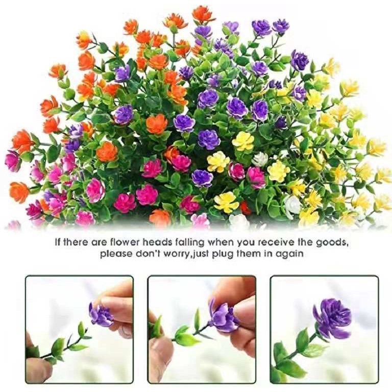 flores Artificial 1 Buque Com 21 Florzinhas P/ Decoração Casamento, Arranjos, Decorar Festas e casa MT-1111-3 em Oferta na Shopee