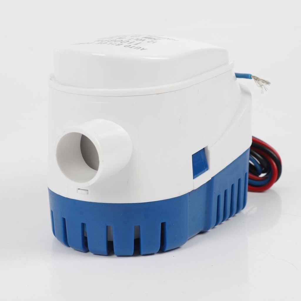 Bomba de drenagem de cabine com desligamento automático 1100GPH 12V / 24V Bomba inferior de cabine Bomba de esgoto subme