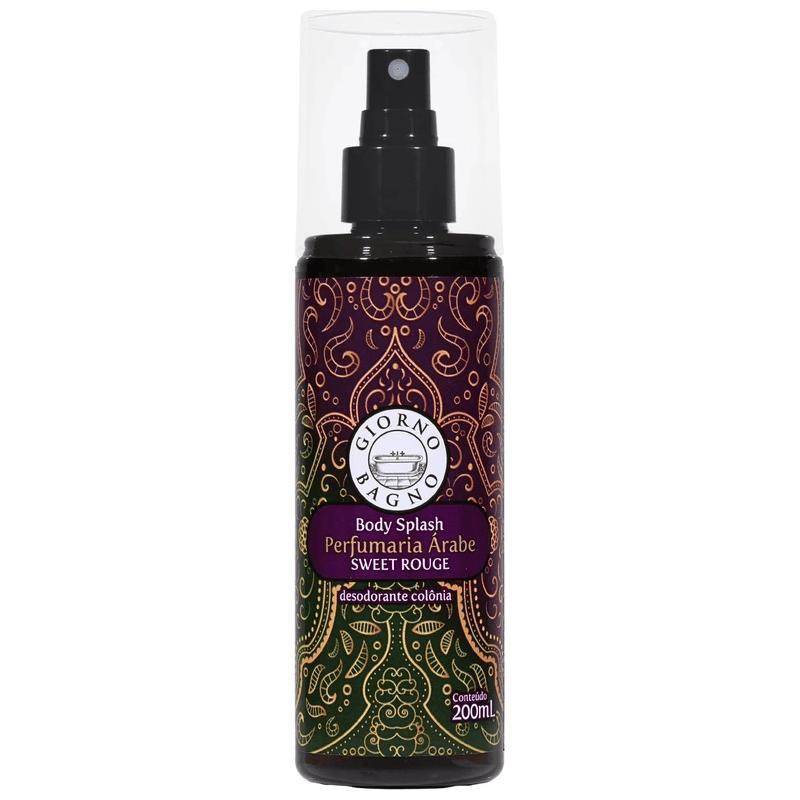 Desodorante Colônia Body Splash Giorno Bagno Sweet Rouge 200ml em Oferta na Shopee