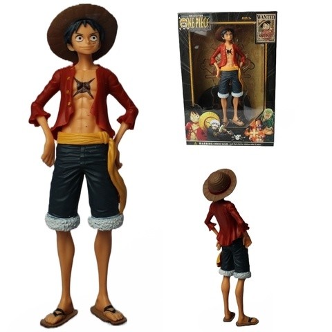 Boneco Luffy One Piece Action Figure - Colecionável Anime Mangá Decoração Presente