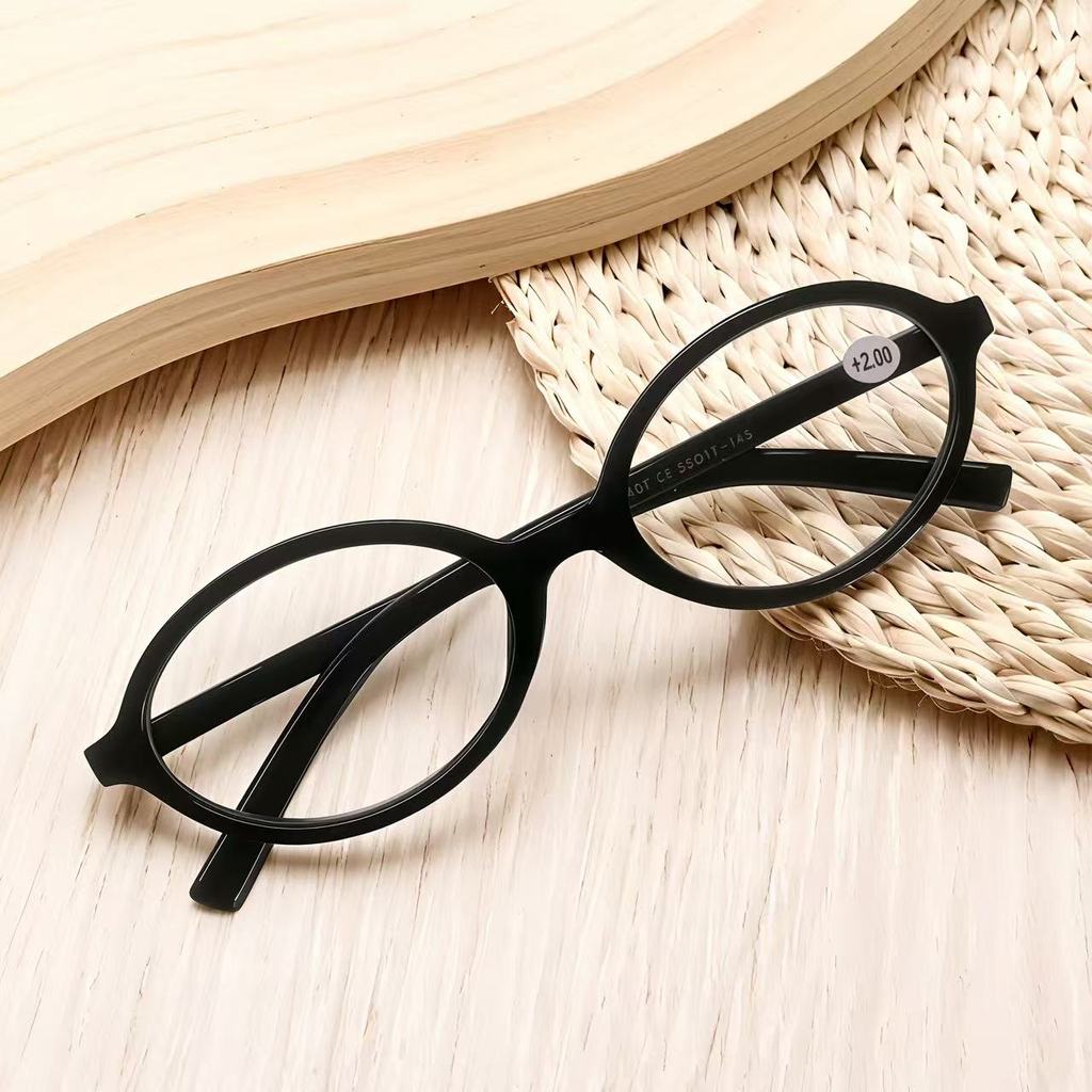 óculos de grau para perto de leitura Oval Retrô moda masculino feminino unisex H2168 em Oferta na Shopee