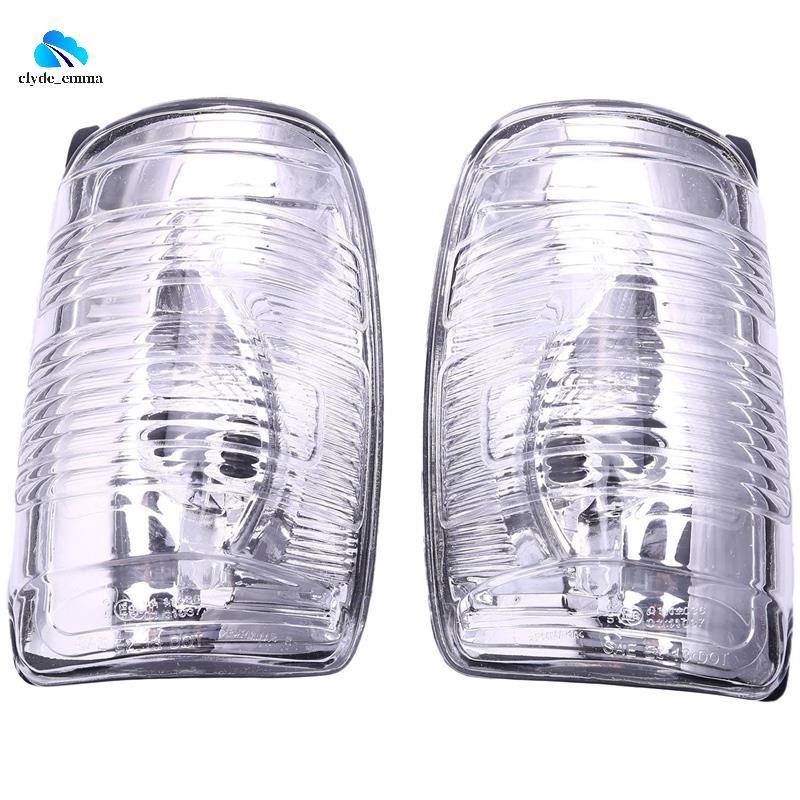 1 Par De Lente Indicadora Transparente Para Espelho Retrovisor De Porta Lateral Direita E Esquerda Transit Mk8 2014 Em D